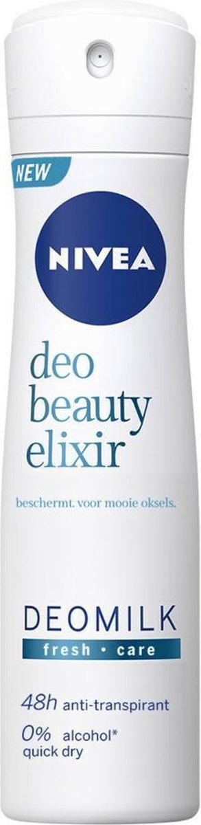 Goedkoopste Nivea Beauty Elixir Fresh Anti Transpirant Deodorant Spray 150 ml