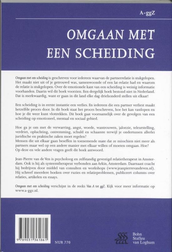 Van A tot ggZ - Omgaan met een scheiding