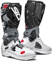 Sidi Crossfire 3 SRS White Grey Black Motorcycle Boots 42