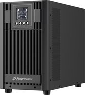 PowerWalker VFI 3000 AT Dubbele conversie (online) 3 kVA 2700 W 4 AC-uitgang(en)