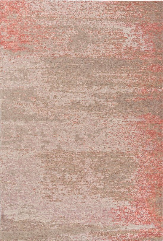Tapis Mart Visser Cendre Coral Rouge 44 - dim. 155 x 230 cm