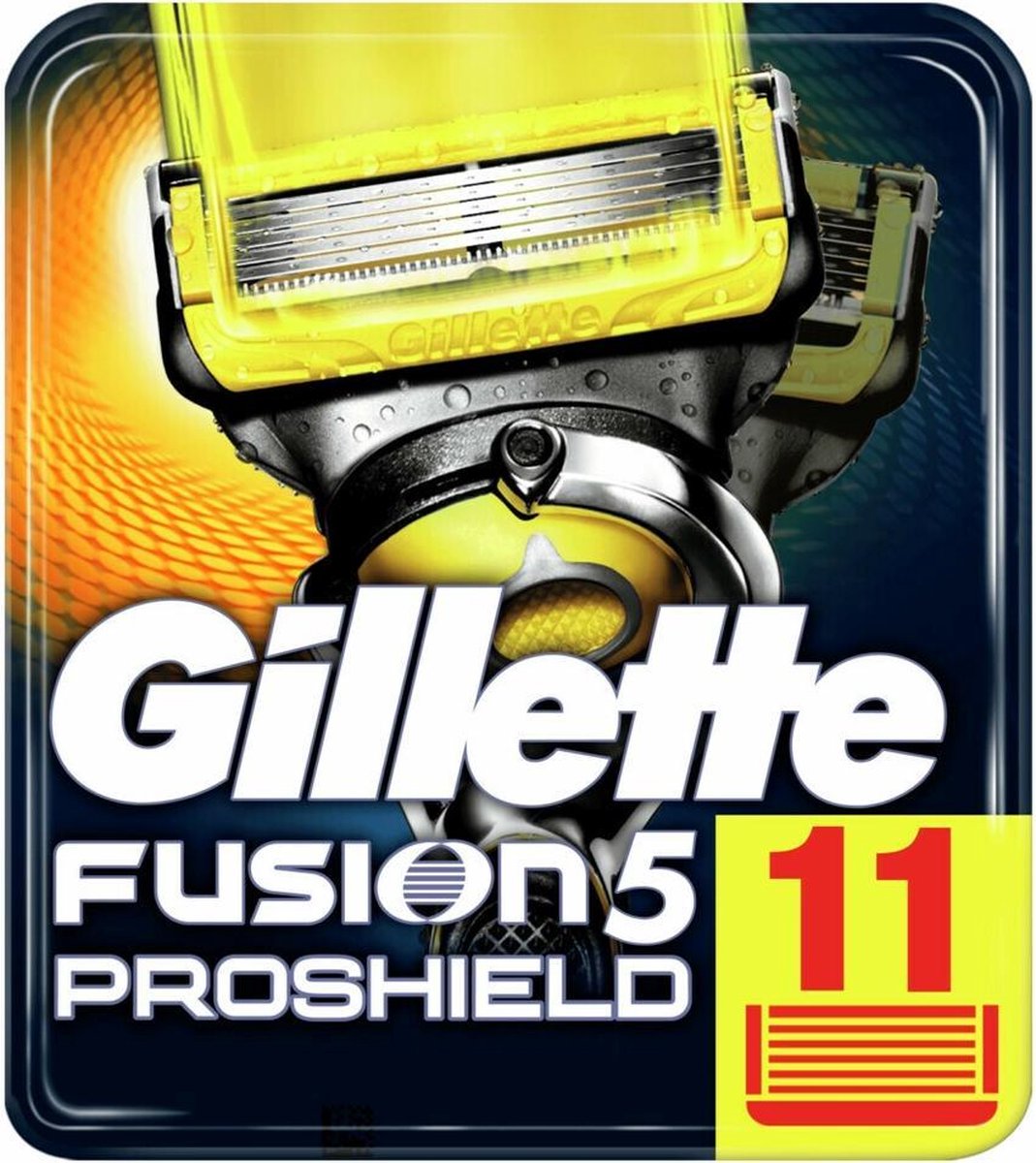 Gillette Fusion 5 Proshield Scheermesjes Mannen - 11 Stuks - Gillette