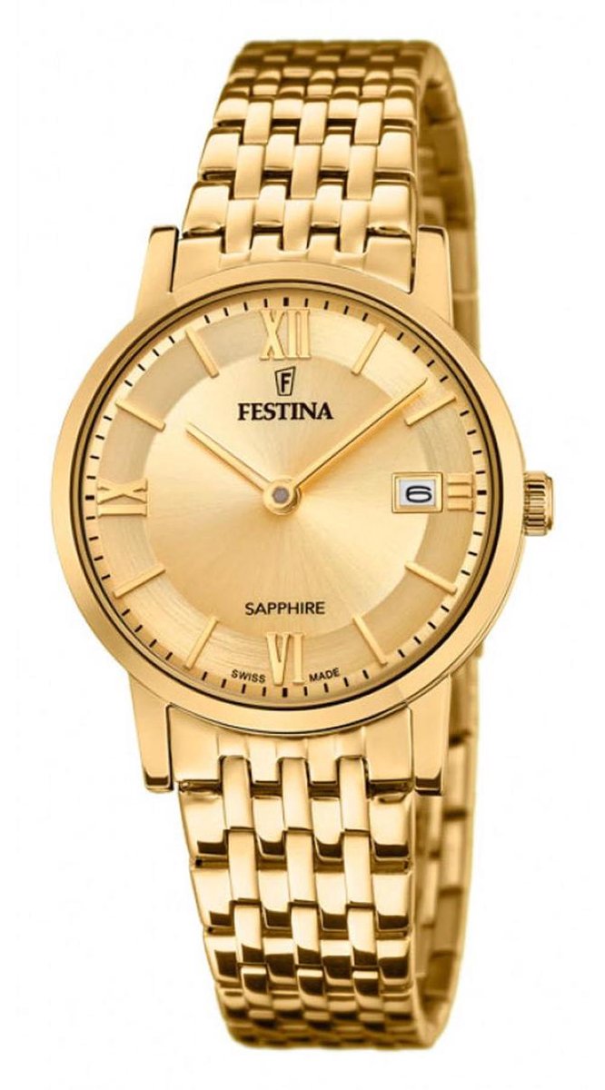 Festina swiss made F20021-2 Vrouwen Quartz horloge