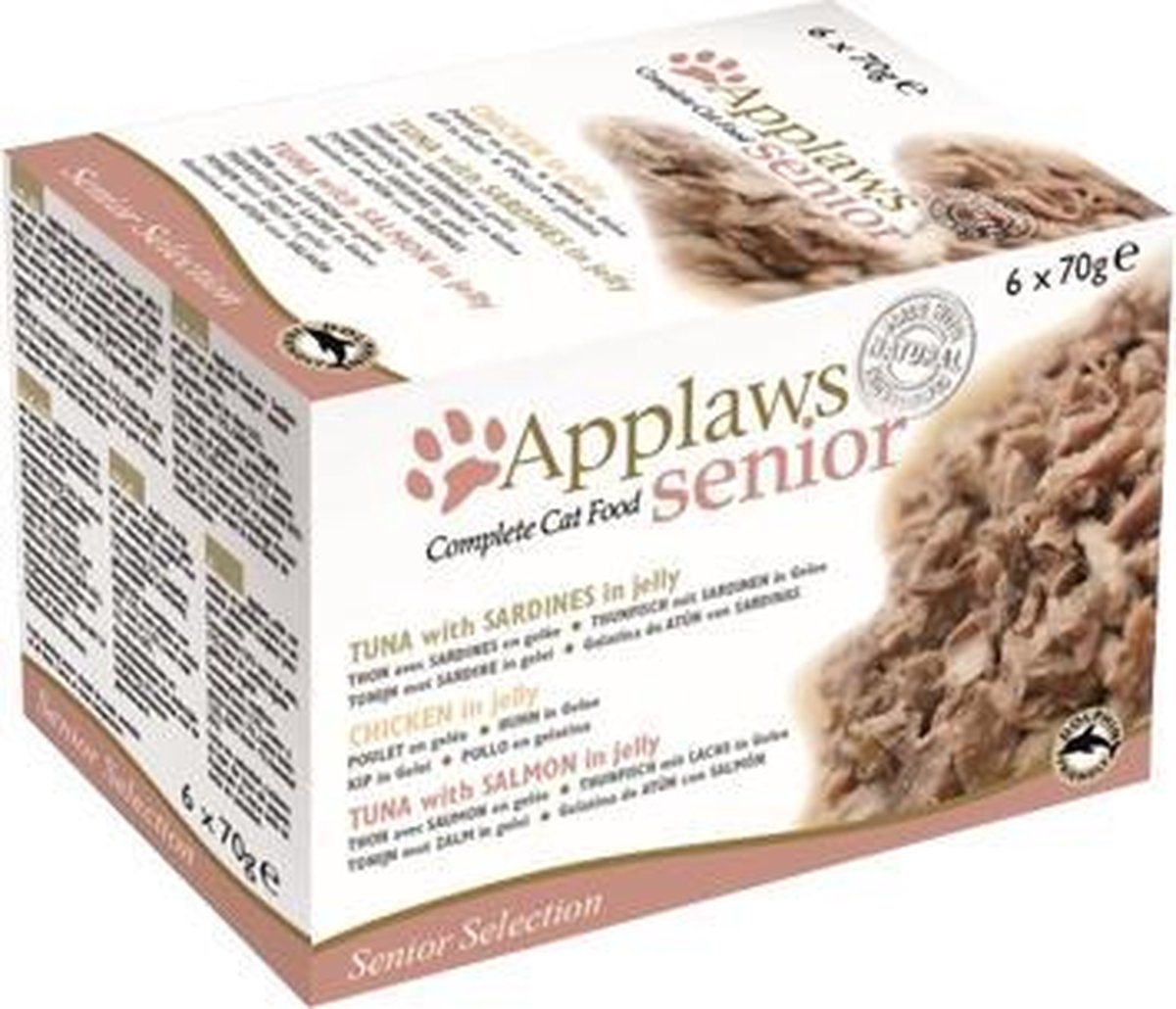 Applaws Applaws Cat - Senior Selection - 6 x 70 g