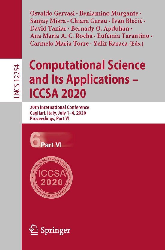 Springer Nature Proceedings Computer Science 6 - Computation ... - cover
