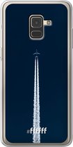 Samsung Galaxy A8 (2018) Hoesje Transparant TPU Case - Flying #ffffff