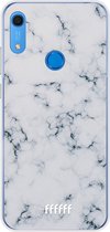 Huawei Y6s Hoesje Transparant TPU Case - Classic Marble #ffffff