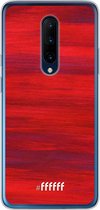 OnePlus 7 Pro Hoesje Transparant TPU Case - Scarlet Canvas #ffffff