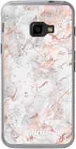 Samsung Galaxy Xcover 4 Hoesje Transparant TPU Case - Peachy Marble #ffffff