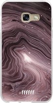 Samsung Galaxy A3 (2017) Hoesje Transparant TPU Case - Purple Marble #ffffff