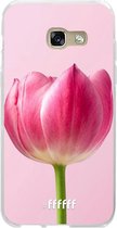 Samsung Galaxy A3 (2017) Hoesje Transparant TPU Case - Pink Tulip #ffffff
