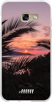 Samsung Galaxy A3 (2017) Hoesje Transparant TPU Case - Pretty Sunset #ffffff