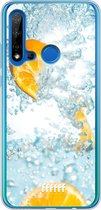 Huawei P20 Lite (2019) Hoesje Transparant TPU Case - Lemon Fresh #ffffff