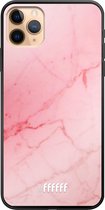 iPhone 11 Pro Max Hoesje TPU Case - Coral Marble #ffffff