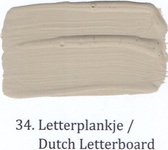 Matte Lak OH 34- Letterplankje