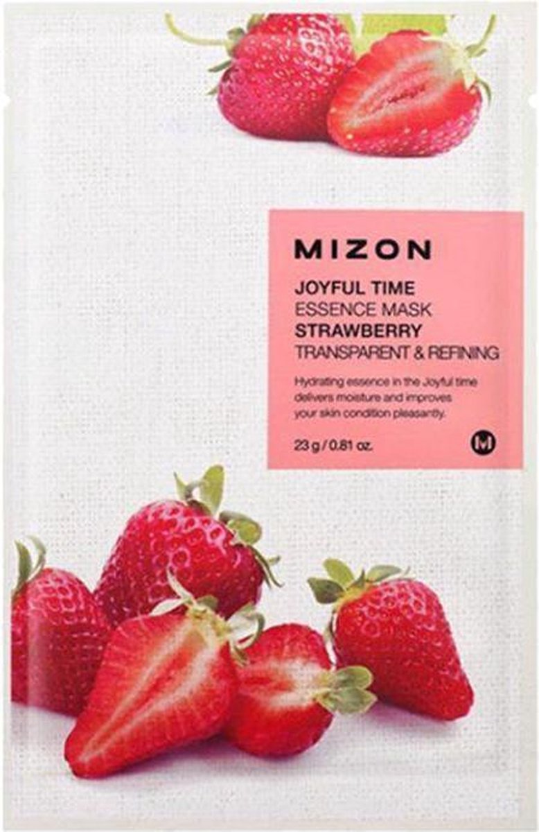 Mizon - Joyful Time (Essence Mask Strawberry) 23 g - 23.0g