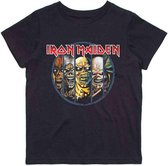 Iron Maiden Kinder Tshirt -Kids tm 14 jaar- Evolution Zwart