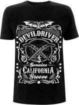 DevilDriver Heren Tshirt -L- Sawed Off Zwart