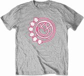 Blink182 - Six Arrow Smile Kinder T-shirt - Kids tm 6 jaar - Grijs