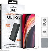 Eiger Ultra Apple iPhone 12 Pro Max Tempered Glass Antibacterieel Plat