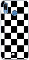 Honor Play Hoesje Transparant TPU Case - Checkered Chique #ffffff