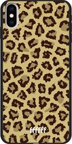 iPhone Xs Max Hoesje TPU Case - Jaguar Print #ffffff