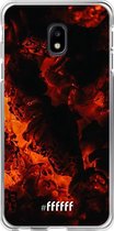 Samsung Galaxy J3 (2017) Hoesje Transparant TPU Case - Hot Hot Hot #ffffff