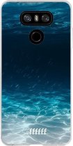 LG G6 Hoesje Transparant TPU Case - Lets go Diving #ffffff