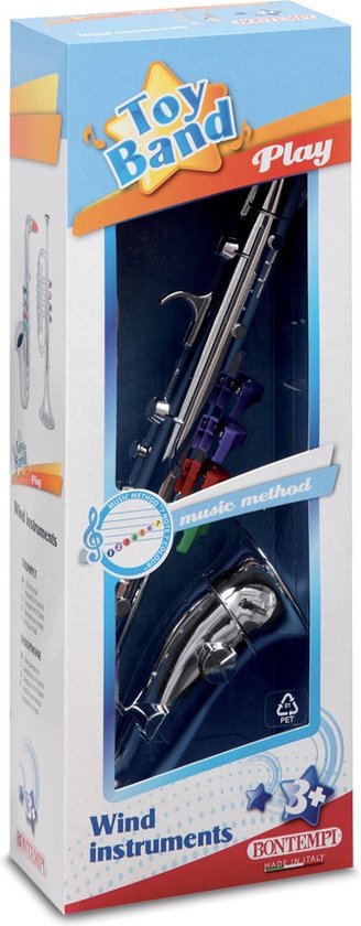 Saxophone Jouet Bébé Chrome 32 4331 Bontempi -nuovo-italia Saxophone Jouet Bébé Chrome 32 4331 Bontempi -nuovo-italia