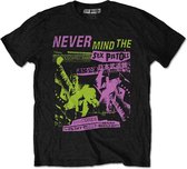 Sex Pistols - Japanese Poster Heren T-shirt - L - Zwart