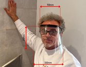 Tayg Gelaatsscherm - Spatscherm - Gezichtsmasker Covid 19 - 2 Stuks