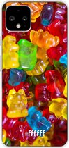 Google Pixel 4 Hoesje Transparant TPU Case - Gummy Bears #ffffff