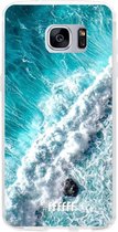 Samsung Galaxy S7 Hoesje Transparant TPU Case - Perfect to Surf #ffffff