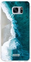 Samsung Galaxy S7 Hoesje Transparant TPU Case - Beach all Day #ffffff
