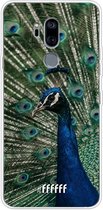 LG G7 ThinQ Hoesje Transparant TPU Case - Peacock #ffffff