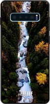 Samsung Galaxy S10 Plus Hoesje TPU Case - Forest River #ffffff