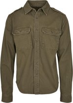 Urban Classics Overhemd -XL- Vintage Groen