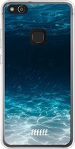 Huawei P10 Lite Hoesje Transparant TPU Case - Lets go Diving #ffffff