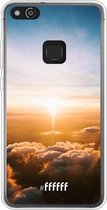 Huawei P10 Lite Hoesje Transparant TPU Case - Cloud Sunset #ffffff