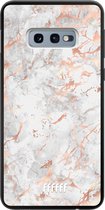 6F hoesje - geschikt voor Samsung Galaxy S10e -  TPU Case - Peachy Marble #ffffff