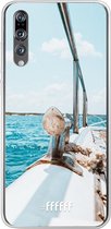 Huawei P20 Pro Hoesje Transparant TPU Case - Sailing #ffffff