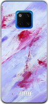 Huawei Mate 20 Pro Hoesje Transparant TPU Case - Abstract Pinks #ffffff