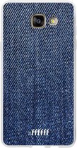 Samsung Galaxy A5 (2016) Hoesje Transparant TPU Case - Denim #ffffff