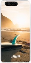 Honor 9 Hoesje Transparant TPU Case - Sunset Surf #ffffff