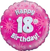 folieballon - happy 18th birthday