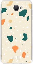 Samsung Galaxy J5 Prime (2017) Hoesje Transparant TPU Case - Terrazzo N°1 #ffffff