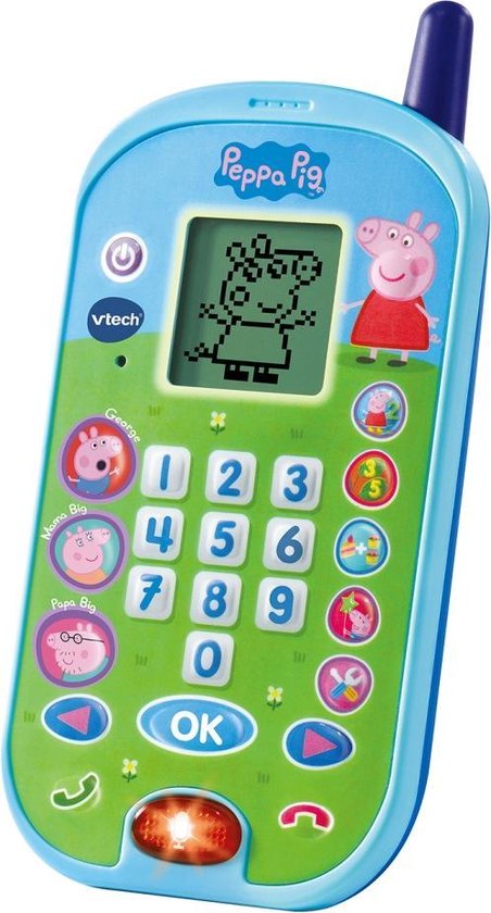 VTech Peppa Pig Leertelefoon Educatief Babyspeelgoed |