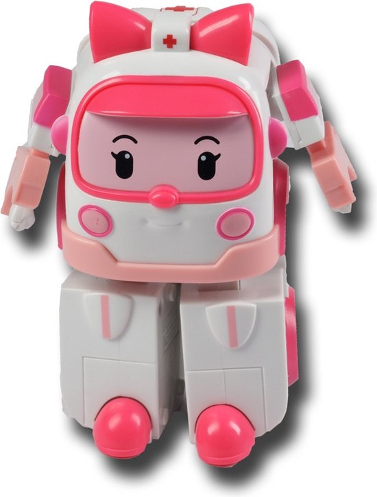 Silverlit Robocar Poli Transforming Robot - Amber | bol.com