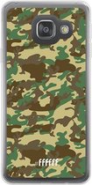 Samsung Galaxy A3 (2016) Hoesje Transparant TPU Case - Jungle Camouflage #ffffff