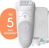 Braun Silk-épil 5 Epilator voor vrouwen, Design Editie met Reisetui - Wit